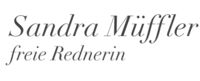 Logo - Sandra Müffler   freie Rednerin